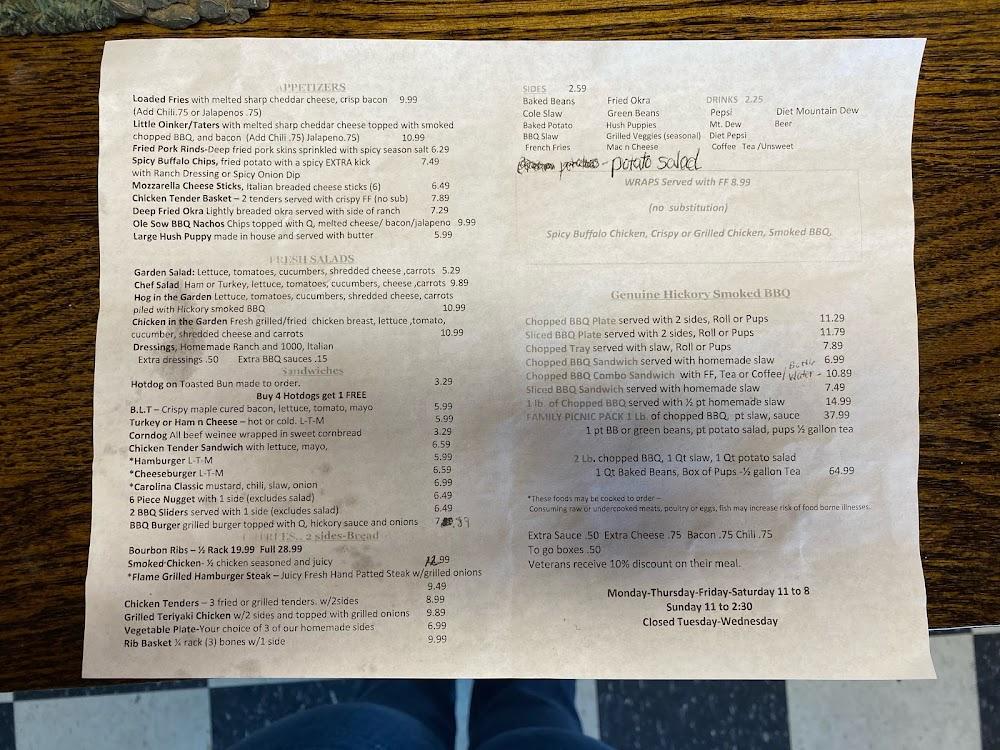 The Wood Box BBQ & Ribs Menu image 4